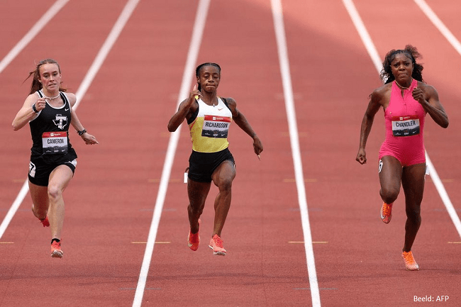 100 meter sprinten
