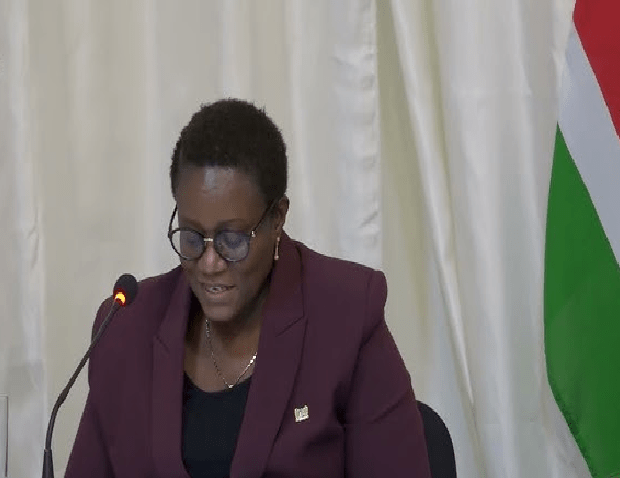 Minister Adelien Wijnerman van Financien & Planning