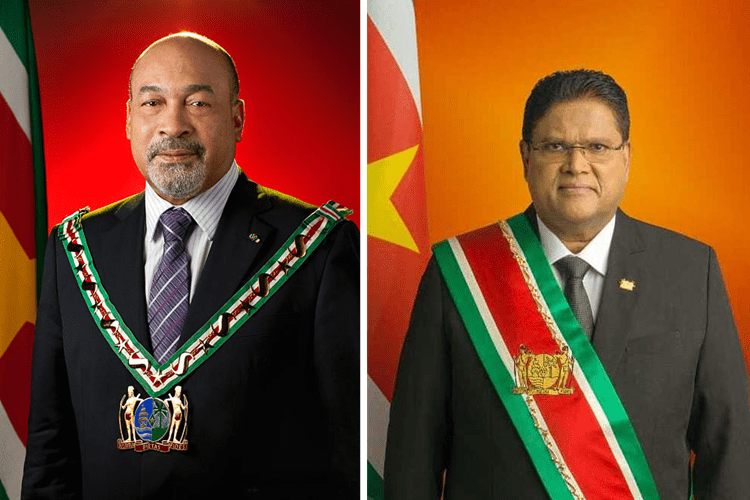 Ex presidenten Suriname