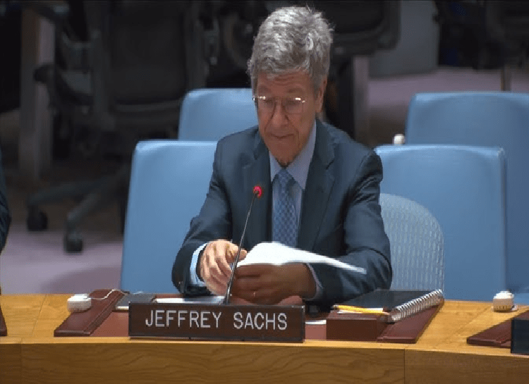 Voormalig VN-adviseur Jeffrey Sachs
