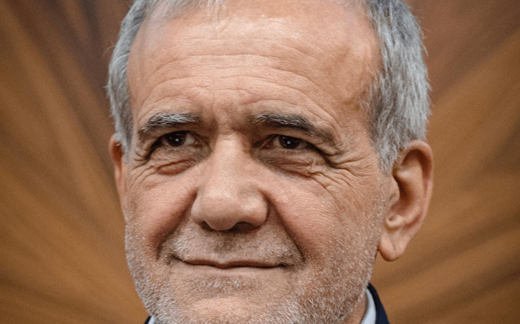 Iraanse president Masoud Pezeshkian