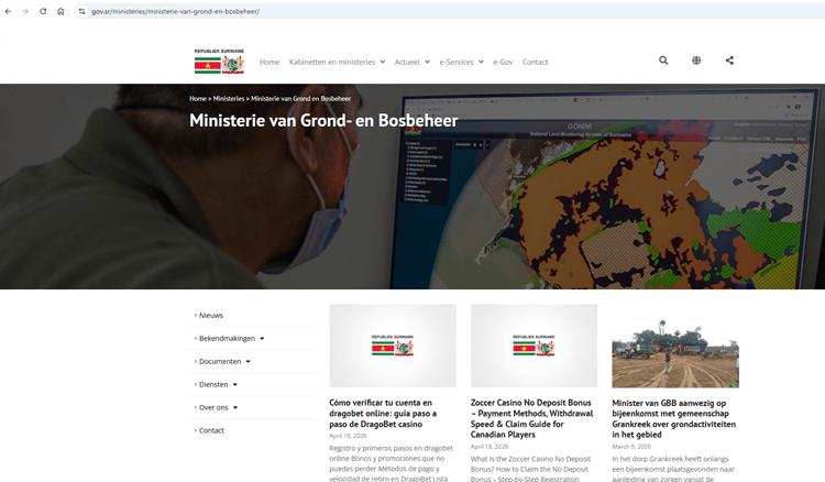 Overheid Suriname gehackt