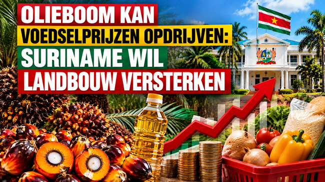 hogere voedselprijzen door olieboom