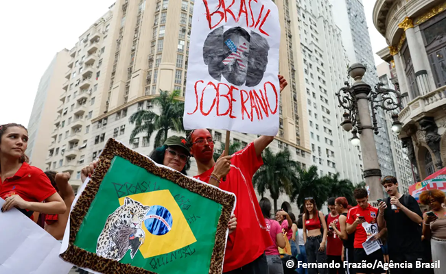 Protesten in Brazil