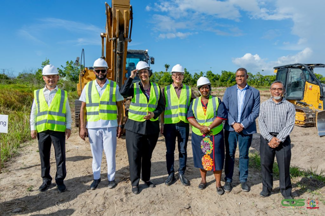 Chinese regering financiert de bouw van 350 sociale woningen